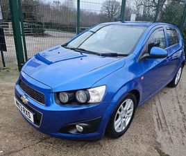 2013 CHEVROLET AVEO 1.4 LTZ 5DR [START STOP] HATCHBACK PETROL MANUAL