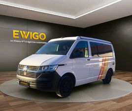 VOLKSWAGEN TRANSPORTER T6 T6 AMENAGE 2.0TDI 110CH BVM L1H1/TOIT RELEVABLE/CHAUFFAGE