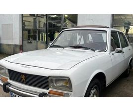 1974 PEUGEOT 504 BLANC MANUEL CONDUITE À GAUCHE IN SAINT-...