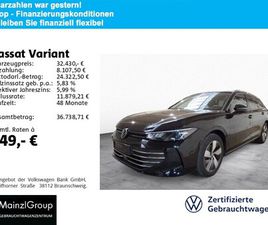 PASSAT VARIANT 1.5 ETSI DSG BUSINESS AHK 360 ACC