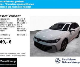 PASSAT VARIANT 1.5 ETSI DSG BUSINESS AHK 360 ACC