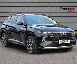 USED HYUNDAI TUCSON 2021 1.6 H T GDI N LINE SUV 5DR PETROL HYBRID AUTO EURO 6 (S/S) (230 PS)