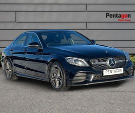 MERCEDES CLASE C C 200 USED MERCEDES-BENZ C CLASS SALOON 2019 1.5 C200 MHEV EQ BOOST AMG LINE (PREMIUM) SALOON 4DR PETROL G TRONIC PLUS EURO 6 (S/S) (198 PS)