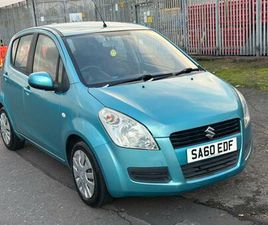 2010 SUZUKI SPLASH 1.2 GLS 5DR HATCHBACK PETROL MANUAL