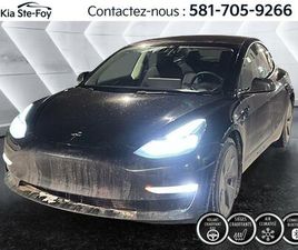 TESLA MODEL 3 2023 LONG RANGE * AWD* CRUISE* GPS * VOLANT CHAUFFANT
