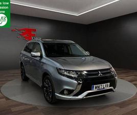 2017 MITSUBISHI OUTLANDER 2.0 PHEV 4H 5DR AUTO ESTATE PETROL/ELECTRIC AUTOMATIC