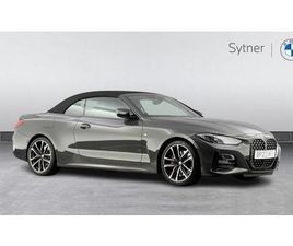 BMW SERIE 4 CABRIOLET 420 BMW 4 SERIES 420I M SPORT PRO EDITION CONVERTIBLE 2.0 2DR