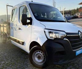 RENAULT MASTER MASTER 2.3 BLUE DCI 3.5T L3 163CV | CAB. DUPLA | 7 LUGARES | IVA DEDUTÍVEL