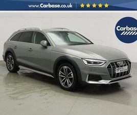 AUDI A4 ALLROAD 40 TDI AUDI A4 ALLROAD 2.0 TDI 40 SPORT ESTATE 5DR DIESEL S TRONIC QUATTRO EURO 6 (START/STOP) (204 PS)