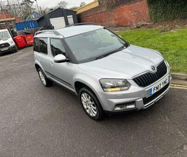 SKODA YETI OUTDOOR 2017 SKODA YETI SE BUSINESS TDI SCR 5-DOOR DIESEL