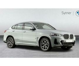 BMW X4 XDRIVE 20D BMW X4 XDRIVE20D M SPORT 2.0 5DR