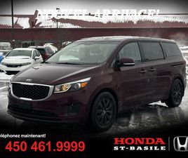 KIA SEDONA KIA SEDONA 2017 L + 7 PASSAGERS + A/C + CAMERA + WOW !