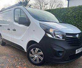 VAUXHALL VIVARO 2017 VAUXHALL VIVARO 1.6 CDTI 2900 ECOFLEX PANEL VAN 5DR DIESEL MANUAL L1 H1