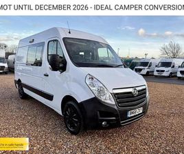 2019 VAUXHALL MOVANO 2.3 CDTI H2 VAN 130PS PANEL VAN DIESEL MANUAL