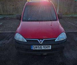VAUXHALL COMBO VAUXHALL, COMBO, CAR DERIVED VAN, 2007, MANUAL, 1686 (CC)
