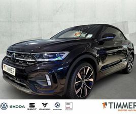 VOLKSWAGEN T-ROC CABRIOLET R-LINE 1.5 L TSI DSG*LEDER*BLACK