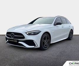 MERCEDES CLASSE C 2024 - BLANC - CLASSE C BREAK 300 DE 9G-TRONIC 4MATIC E-HYBRID EQ AMG LINE