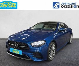 MERCEDES CLASSE E 2022 - BLEU - CLASSE E COUPÉ 400 D 9G-TRONIC 4-MATIC AMG LINE