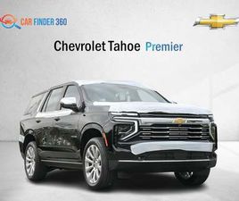 CHEVROLET TAHOE PREMIER 6.2L CHEVROLET TAHOE PREMIER AWD 5.3L V8 - BLACK - 2025 (EXPORT)