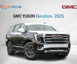 GMC YUKON GMC YUKON ELEVATION RWD 5.3L V8 - BLACK - 2025 (EXPORT ONLY ) 5.3 V8 SLE (2WD)