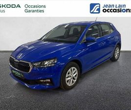 SKODA FABIA 2022 - BLEU - FABIA 1.0 TSI 95 CH BVM5 AMBITION