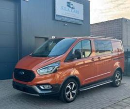 ② FORD TRANSIT CUSTUM AUTOMAAT BJ2021 EURO6D 170PK NAVI FULL — CAMIONNETTES & UTILITAIRES — 2EMEMAIN