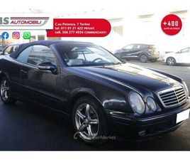 MERCEDES-BENZ CLK 200 GPL KOMPRESSOR CAT CABRIO ELEGANCE EVO UNICOPROPRIETARIO ISCRITTA ASI