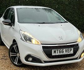 PEUGEOT 208 PEUGEOT 208 1.2 PURETECH GT LINE HATCHBACK 5DR PETROL EAT EURO 6 (START/STOP) (110 PS)