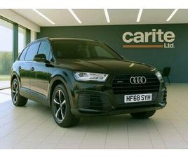 AUDI Q7 2018 AUDI Q7 3.0 TDI V6 50 BLACK EDITION SUV 5DR DIESEL TIPTRONIC QUATTRO EURO 6 (START/STOP) ( ESTATE D...
