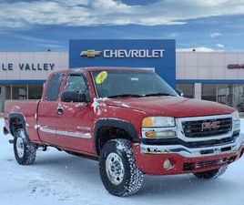 USED 2005 GMC SIERRA 2500 SLE H/D EXTENDED CAB