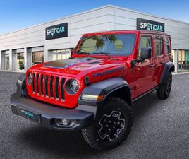 JEEP WRANGLER 4XE JEEP WRANGLER 4P 2.0 380CV 8ATX E6D RUBICON
