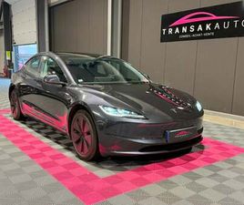 TESLA MODEL 3 AUTONOMIE STANDARD RWD 1ÈRE MAIN + TOIT PANO + SIÈGES ET VOLANT CHAUFFANTS + PARE-SOLEIL