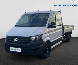 CRAFTER 35 PICK-UP L4 DC 4490 MM 2.0 TDI EURO VI-E SCR RWD BMT 140PK (103KW) VERSNELLINGSBAK 6V