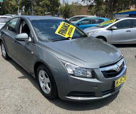 2011 HOLDEN CRUZE SEDAN CD JH SERIES II MY11