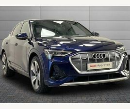AUDI E-TRON E-TRON 50 50 S LINE SPORTBACK AUTO QUATTRO 5DR 71.2KWH