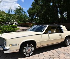CADILLAC ELDORADO CABRIOLET 1984 CADILLAC ELDORADO 2DR COUPE BIARRITZ TRIPLE YELLOW 69KS