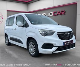 OPEL COMBO LIFE OPEL COMBO LIFE L1H1 1.5D 100 CH EDITION ENTRETIEN TVA RECUPERABLE CONCESSION 1ERE MAIN APPLE CARPLAY ANDROID AUTO