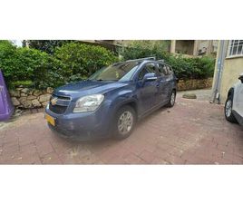 CHEVROLET ORLANDO LT אוט׳ דיזל מיניוואן / MPV 2.0 (163 כ״ס)