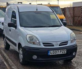 2007 NISSAN KUBISTAR 1.5DCI 70 SE VAN PANEL VAN DIESEL MANUAL