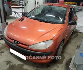PEUGEOT 206, 1.2 I, ČR, HATCHBACK, BENZÍN