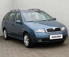 ŠKODA FABIA I, 1.4I, KOMBI, BENZÍN