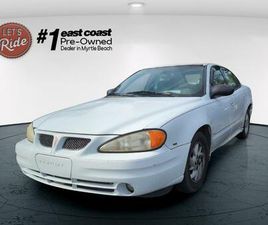PONTIAC GRAND AM USED 2004 PONTIAC GRAND AM SE1