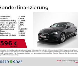 AUDI A5 SPORTBACK 40 TFSI S LINE S TRONIC VIRTUAL COC