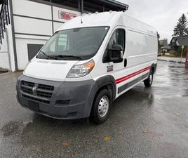 2017 RAM PROMASTER 2500 159 WB HIGH ROOF CARGO VAN