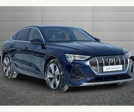 AUDI E-TRON E-TRON 50 50 S LINE SPORTBACK AUTO QUATTRO 5DR 71.2KWH