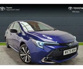 TOYOTA COROLLA DESIGN HATCHBACK'S 1.8 VVT-H DESIGN CVT EURO 6 (START/STOP) 5DR