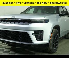 JEEP GRAND WAGONEER NEW 2026 JEEP GRAND WAGONEER SUMMIT OBSIDIAN 4X4