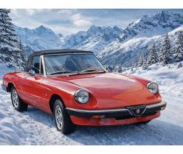 ALFA ROMEO SPIDER DUETTO ALFA ROMEO SPIDER CABRIO ROT BJ 89 KAT BERLIN