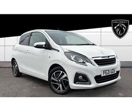 PEUGEOT 108 2021 PEUGEOT 108 1.0 72 COLLECTION 5DR PETROL HATCHBACK HATCHBACK PETROL MANUAL