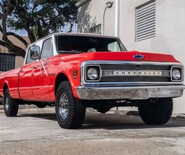 1969 CHEVROLET K20 1969 CHEVROLET K20 SCOTT-BILT CREW CAB 4X4 4-SPEED